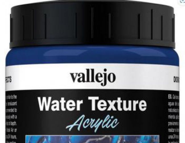 VALLEJO: DIORAMA TEXTURES ATLANTIC BLUE 200mL (OOS)