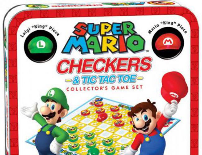 SUPER MARIO CHECKERS & TIC TAC TOE (6+)