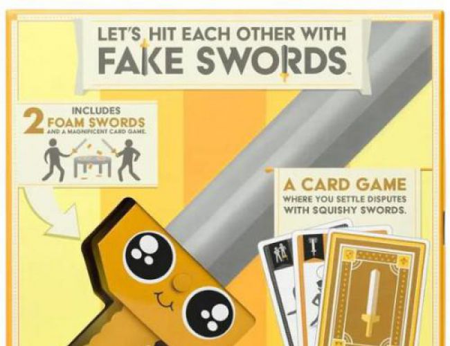 LET'S HIT EACH OTHER WITH SWORDS
