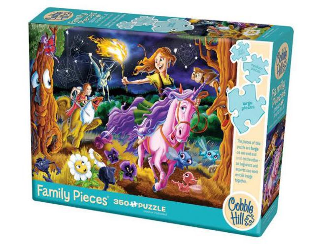 COBBLE HILL FAMILY PUZZLE (350 PCS) MYSTICAL WORLD