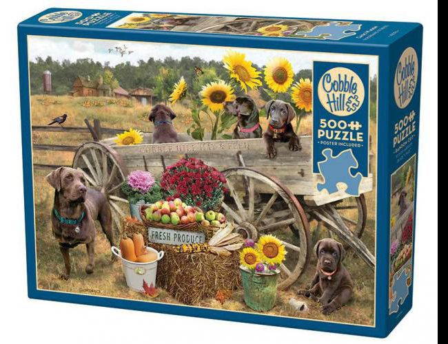 COBBLE HILL 500 PCS CHOC WAGON