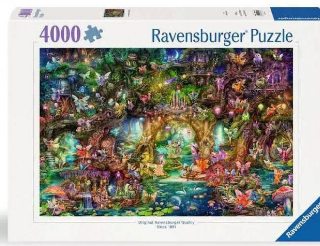 RAVENSBURGER PUZZLE - 4000 PCS - HIDDEN WORLD OF FAERIE