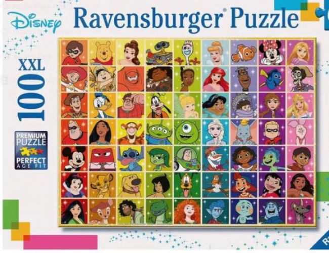 RAVENSBURGER PUZZLE - 500 PCS - DISNEY & PIXAR COLOR PALETTE