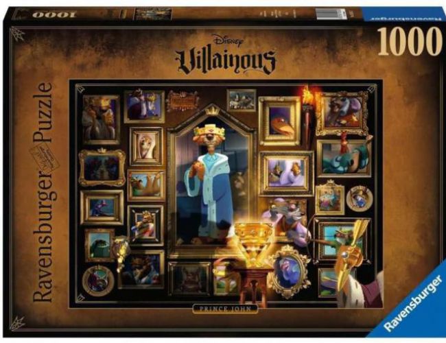 RAVENSBURGER PUZZLE 1000 VILLAINOUS PRINCE JOHN