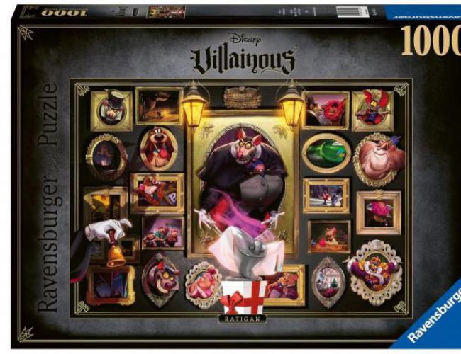 RAVENSBURGER PUZZLE 1000 VILLAINOUS RATIGAN