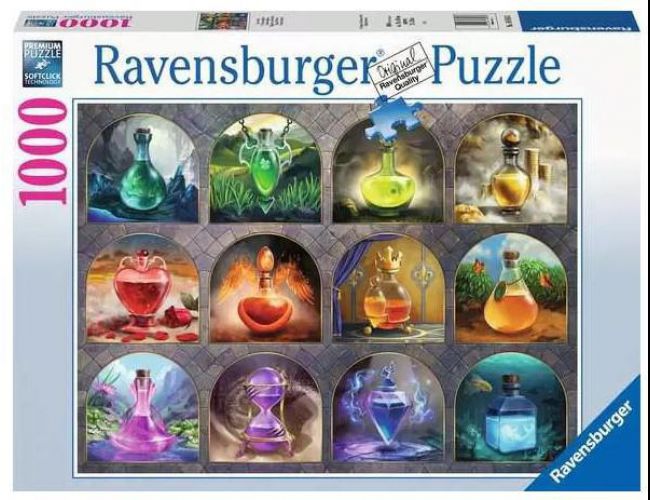 RAVENSBURGER PUZZLE 1000: MAGICAL POTIONS