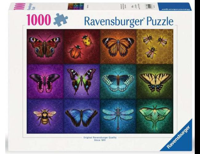 RAVENSBURGER PUZZLE 1000: WINGED THINGS