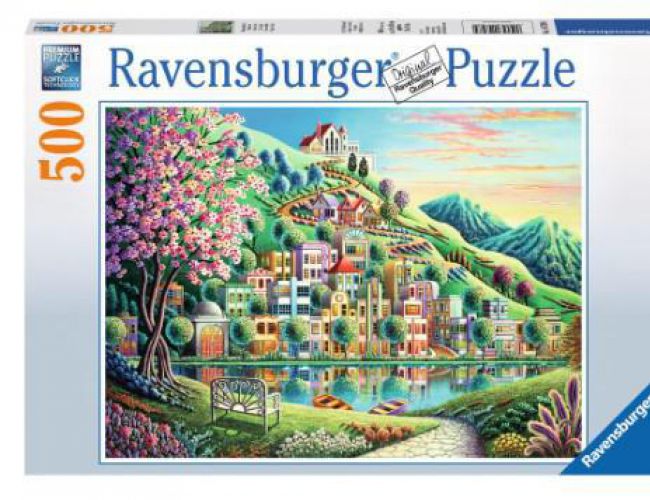 RAVENSBURGER PUZZLE 500  PCS: BLOSSOM PARK