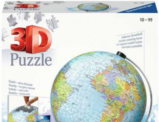 RAVENSBURGER THE EARTH 540PC 3D PUZZLE