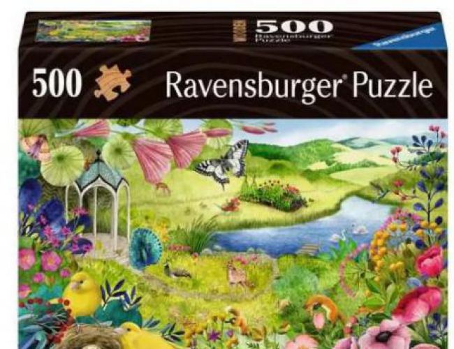 RAVENSBURGER WOODEN PUZZLE - NATURE GARDEN