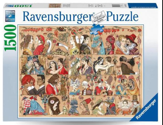 LOVE THROUGH THE AGES 1500PC PUZZLE