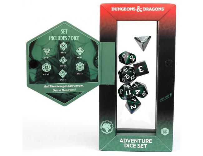 DND ADVENTURE DICE: DRIZZT