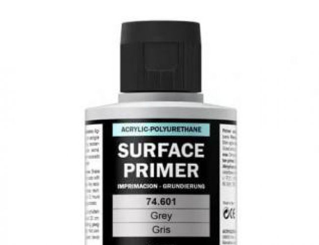VALLEJO 74.601 SURFACE PRIMER GREY 200ml
