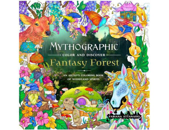 MYTHOGRAPHIC COLOR AND DISCOVER FANTASY FOREST