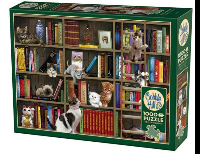 COBBLE HILL 1000 PCS KITTY LIBRARIANS