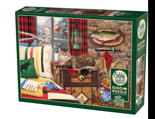 COBBLE HILL 1000 PCS LODGE CAT