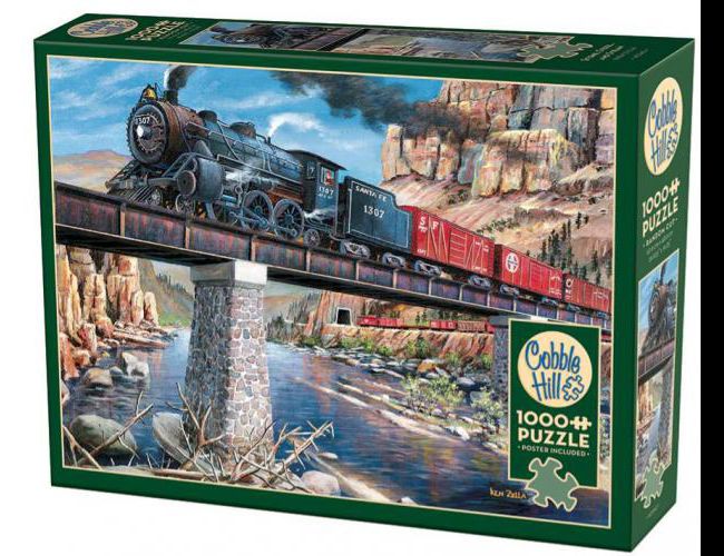 COBBLE HILL 1000 PCS STONE, STEEL, AND STEAM