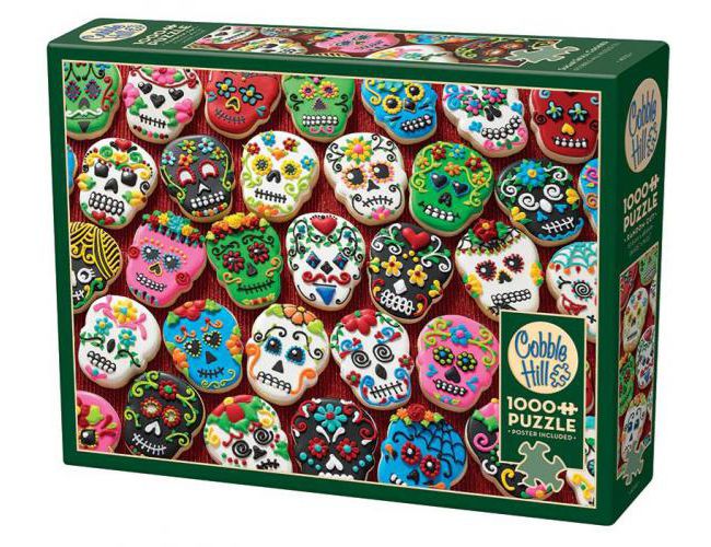 COBBLE HILL 1000 PCS SUGAR SKULL COOKIES