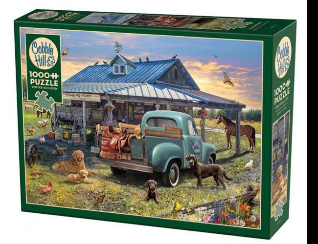 COBBLE HILL 1000 PCS TRADING POST