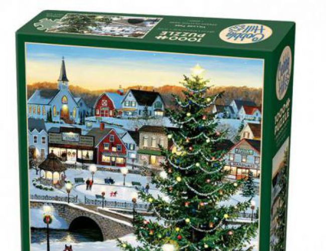 COBBLE HILL 1000 PCS VILLAGE TREE