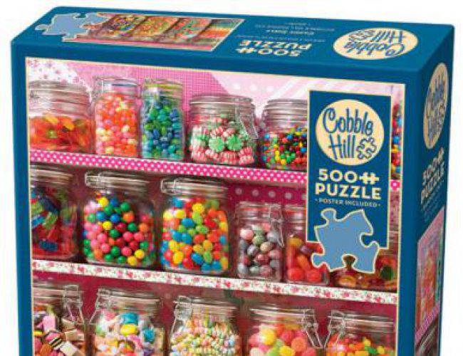 COBBLE HILL 500 PCS CANDY SHELF