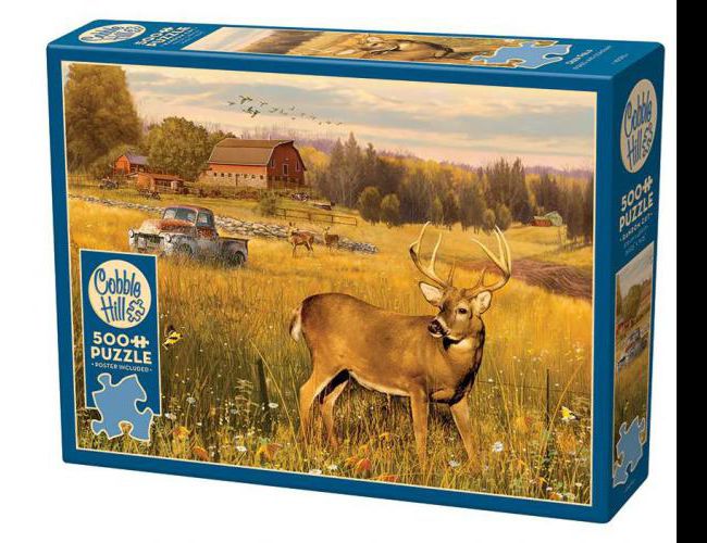 COBBLE HILL 500 PCS DEER FIELD