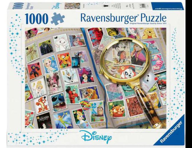 RAVENSBURGER 1000 PCS PUZZLE - DISNEY STAMP ALBUM