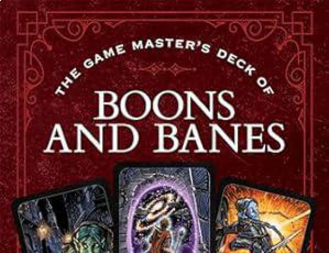THE GAME MASTER'S DECK OF BOONS AND BANES