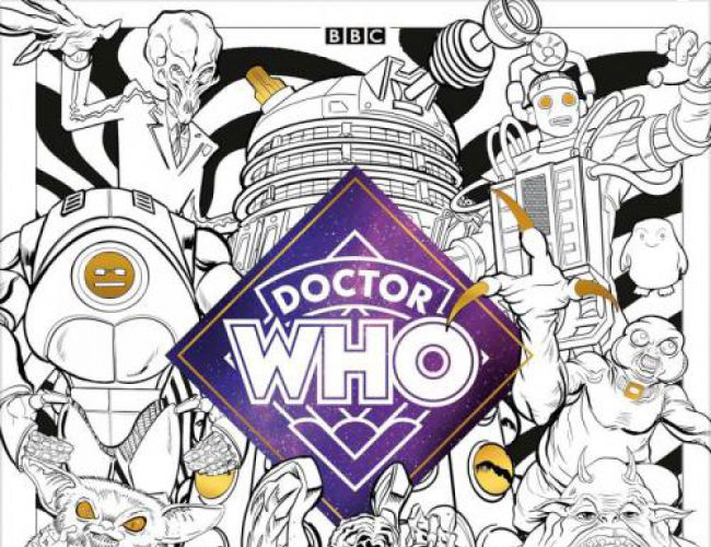 THE OFFICIAL DOCTOR WHO COLOURING BOOK