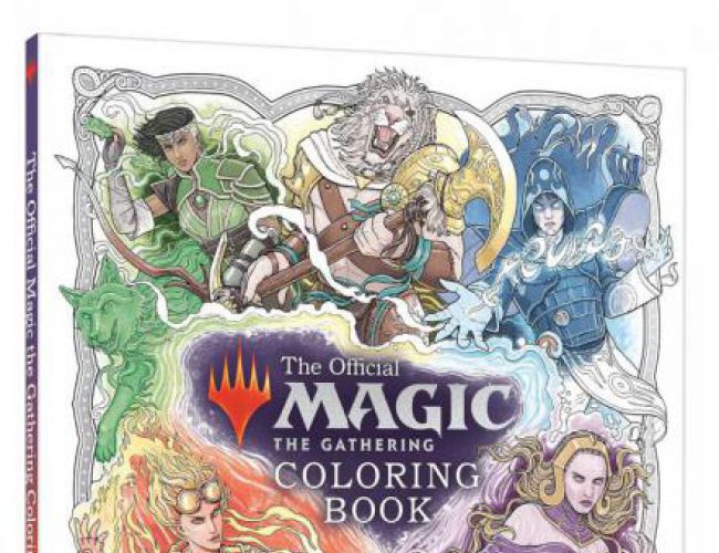 THE OFFICIAL MAGIC THE GATHERING COLOURING BOOK