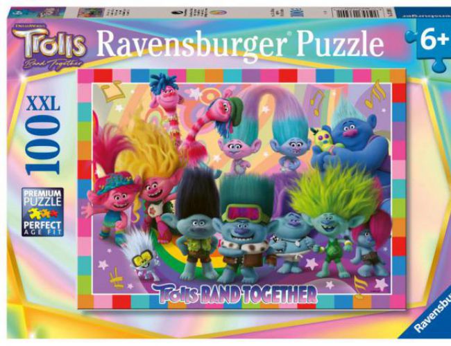TROLLS BAND TOGETHER 100 PC XXL