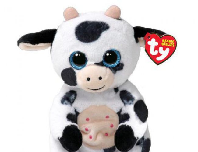 TY BEANIE BELLIES - HERDLY COW