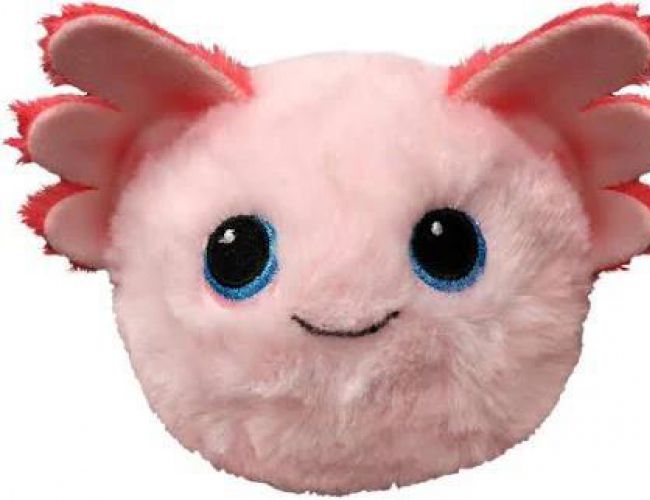 TY BEANIE BOUNCERS - GILL PINK AXOLOTL