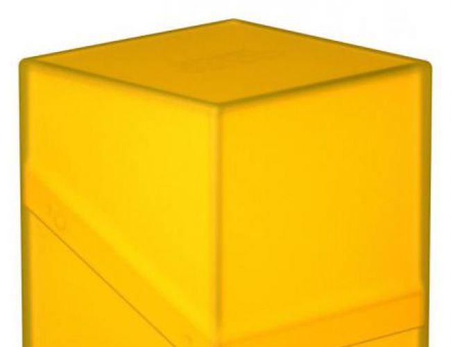 UG DECK CASE: BOULDER (100CT) AMBER YELLOW