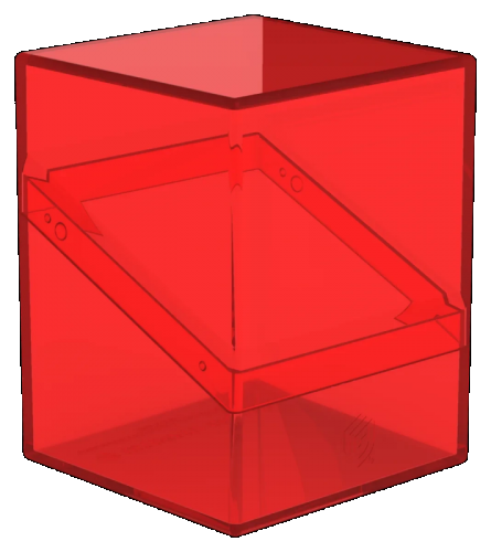 UG DECK CASE BOULDER 100+ CLEAR RUBY