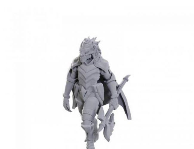 UNPAINTED MINIS: DRAGONBORN OF TIAMAT