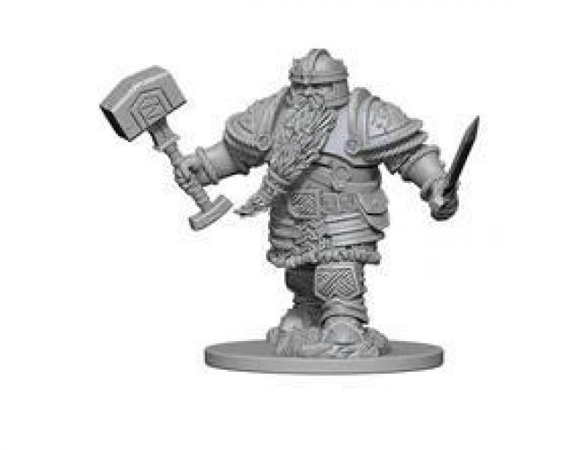 UNPAINTED MINIS: DWARF FIGHTER
