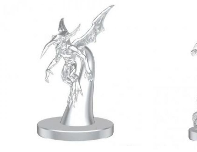 UNPAINTED MINIS: ICE MEPHIT & DUST MEPHIT