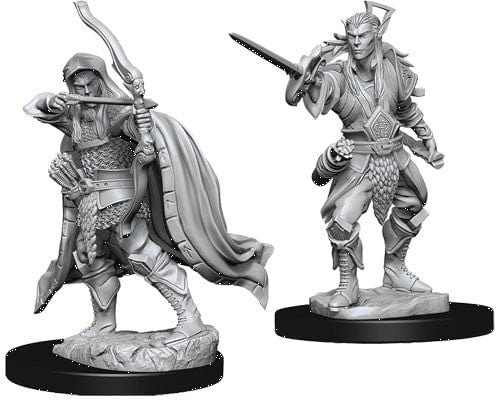 UNPAINTED MINIS: MALE ELF ROGUE