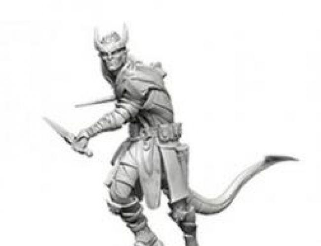 UNPAINTED MINIS: ROGUE TIEFLING
