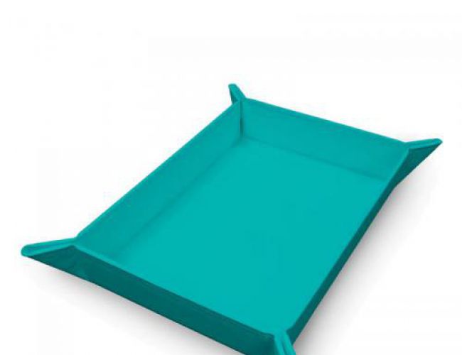 UP DICE FOLDABLE ROLLING TRAY MAGNETIC VIVID TEAL