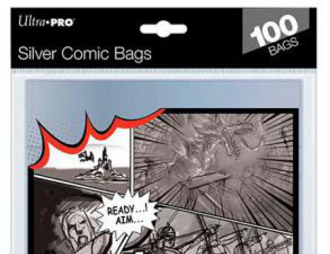UP SILVER COMIC BAGS