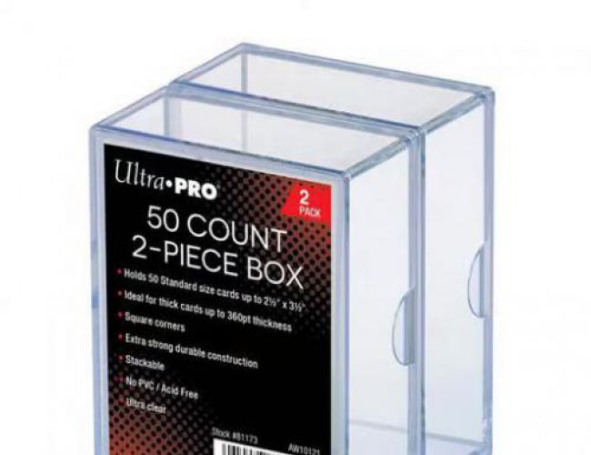 UP STORAGE BOX - 2 PIECE - 50 CT