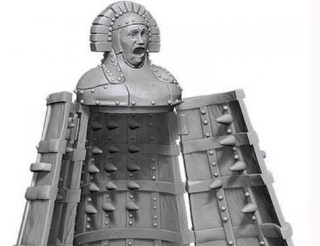 WIZKIDS UNPAINTED MINI WV6 IRON MAIDEN