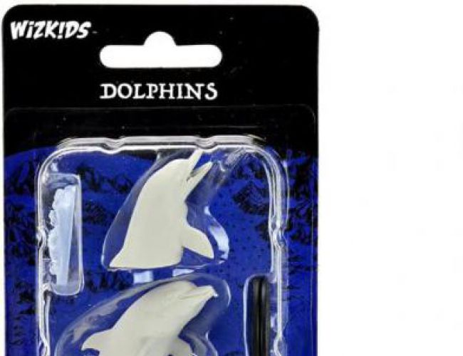 WIZKIDS UNPAINTED MINIS WV 14 DOLPHINS