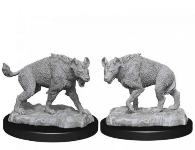 WIZKIDS UNPAINTED MINIS WV 14 HYENAS