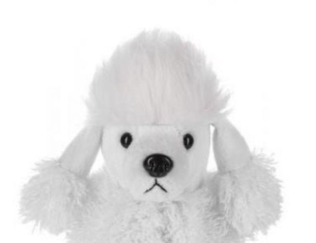 WEBKINZ WHITE POODLE