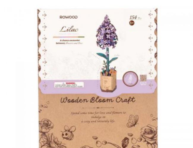WOODEN BLOOM CRAFT - LILAC
