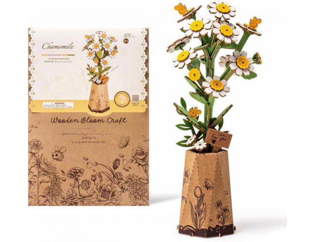 WOODEN BLOOM CRAFT: CHAMOMILE