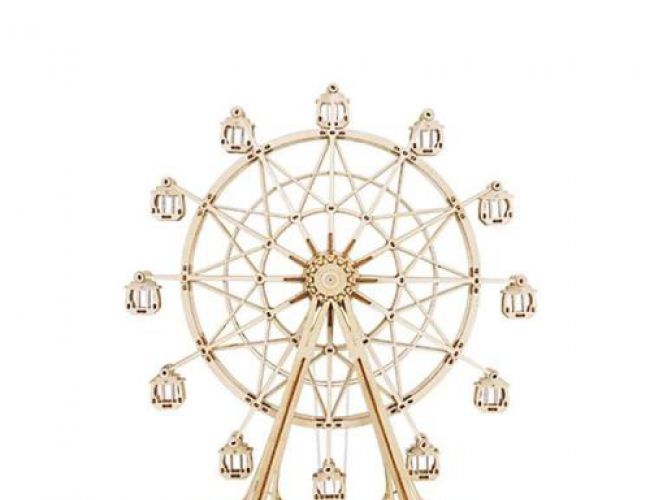 WOODEN PUZZLE - FERRIS WHEEL